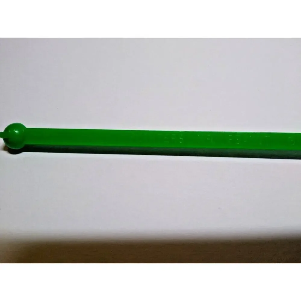 Mr Peanut Swizzle Stick 1950s Vintage Green Plastic Planters Peanuts Kitchenware